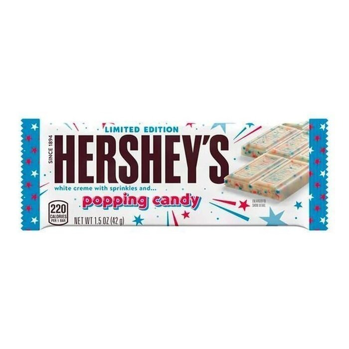 Hershey's Chocolate Hershey's Popping Candy Bar 42gr