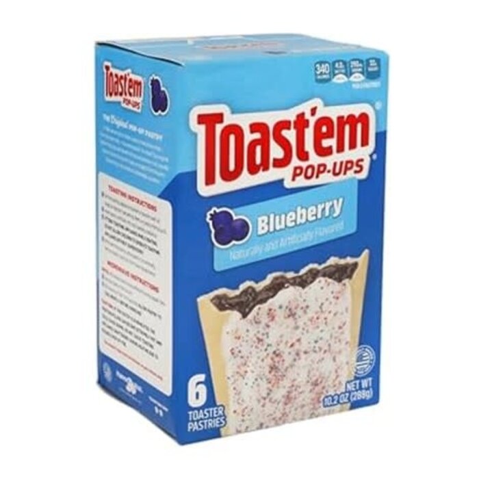 Toast'em Toast'em Pop-Ups Blueberry 288gr