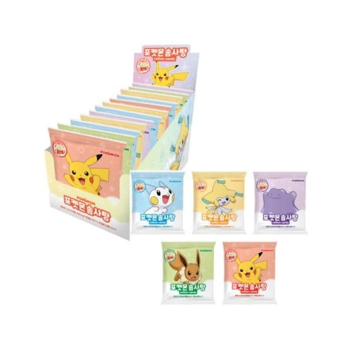Pokémon Candy Pokémon Cotton Candy 9gr Korea