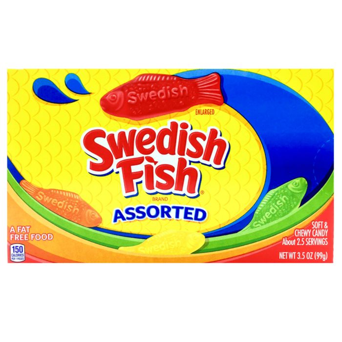 Swedish Fish Candy Swedish Fish Assorted 99gr