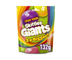 Skittles Skittles Giants Crazy Sours 132gr