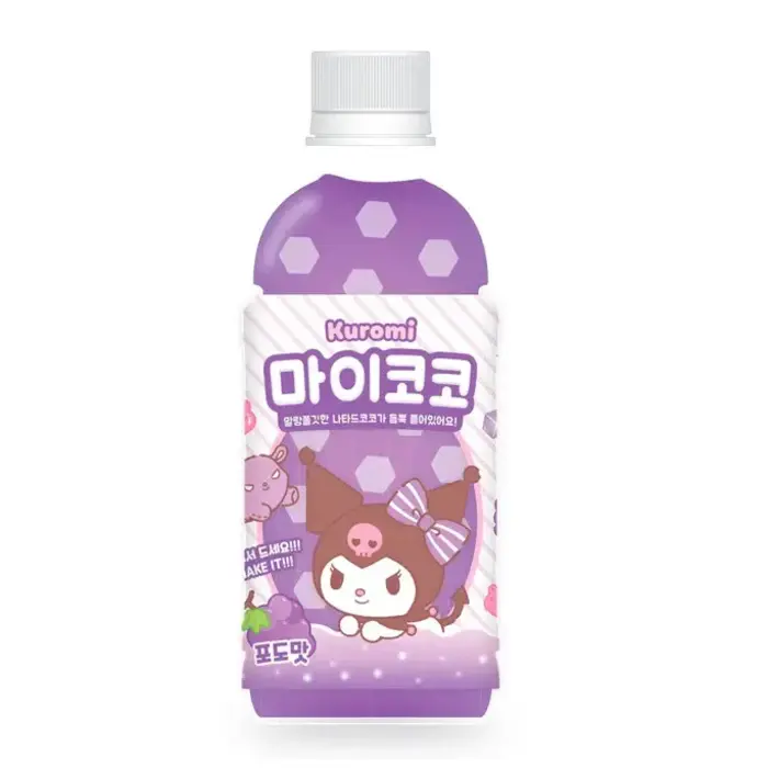 Sanrio Drink Sanrio Kuromi Grape 340ml Korea