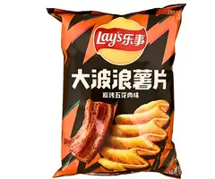 Lays Chips Lay's Grilled Pork Belly Flavor 40gr China