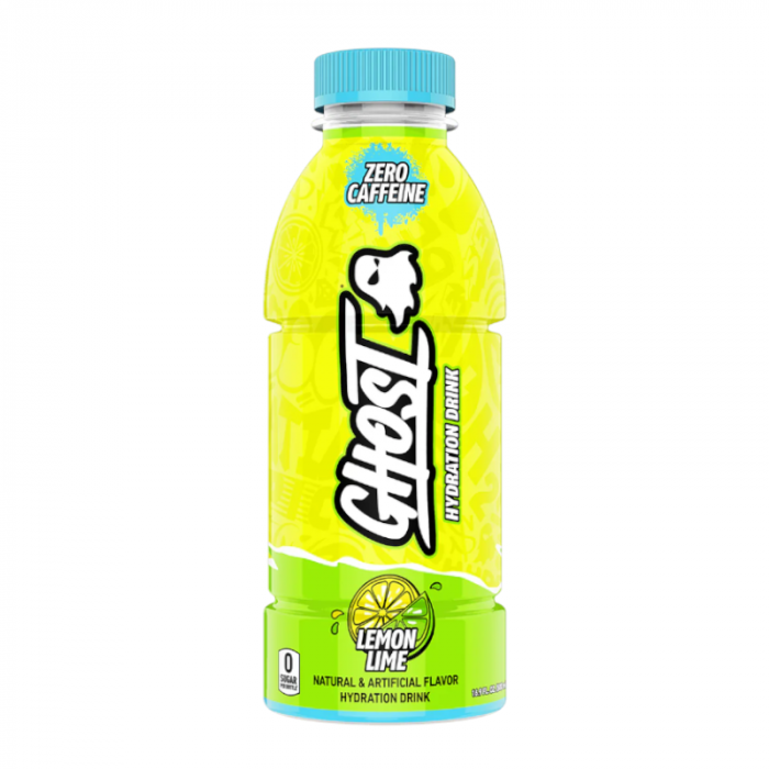 Ghost Drink Ghost Hydration Lemon Lime 500ml Zero Caffeine