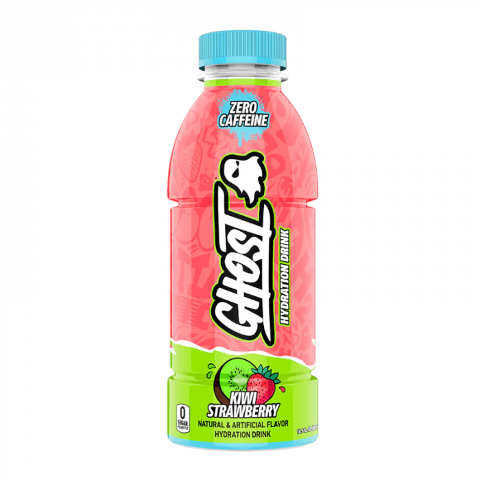 Drink Ghost Hydration Kiwi StrawBerry 500ml Zero Caffeine ( To Good To Go )