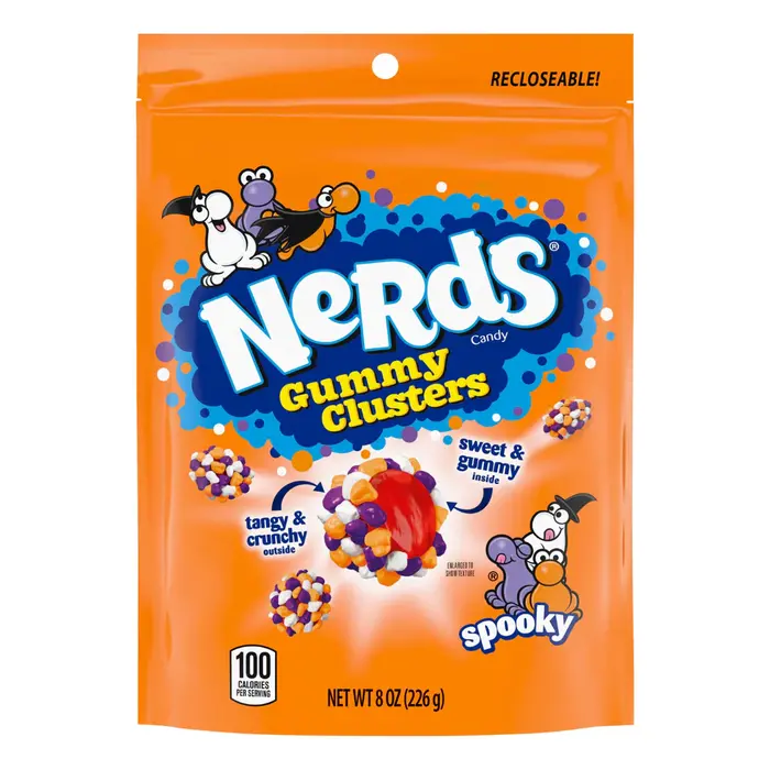 Nerds Candy Nerds Spooky Gummy Clusters 226gr