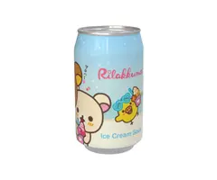 Kawaji Drinks Kawaji Rilakkuma Ice Cream Soda 330ml