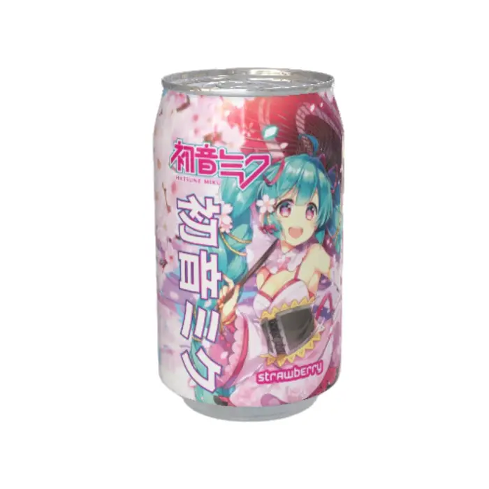 Kawaji Drinks Kawaji Hatsune Miku StrawBerry 330ml
