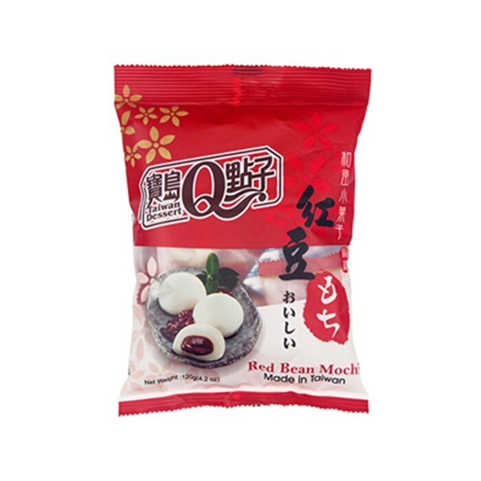 Taiwan dessert Mochi Red Bean 120gr Taiwan