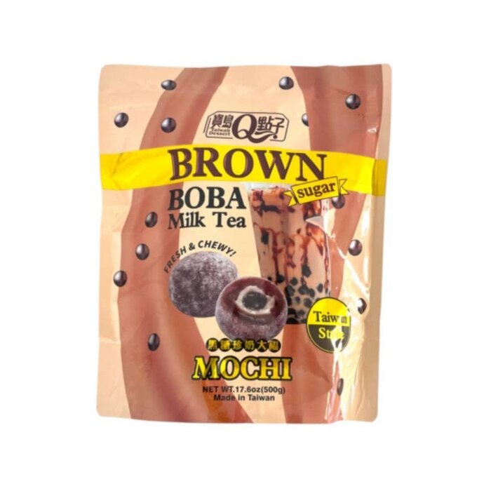 Taiwan dessert Mochi Boba Milk Tea Brown Sugar, Taiwan