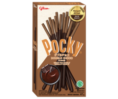 Pocky Cookies Pocky Double Chocolate 47gr
