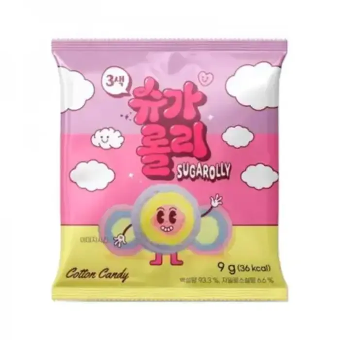 Candy Sugarolly Cotton Candy 3 colors 9gr Korea