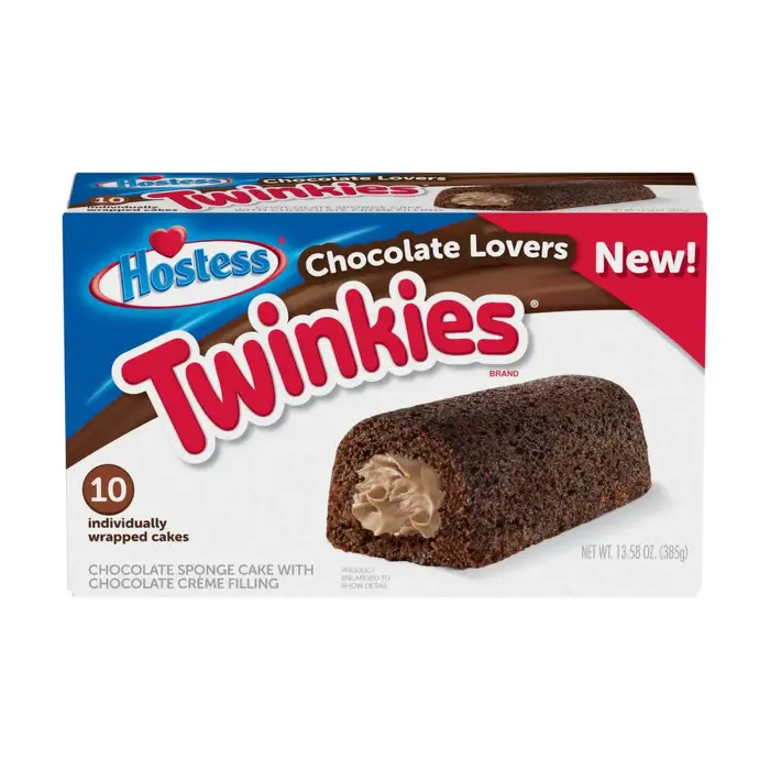Hostess Cookies Hostess Twinkies Chocolate 10pk 385gr