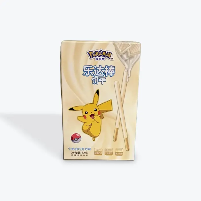 Leda Cookies Pokémon Sticks White Chocolate 52gr