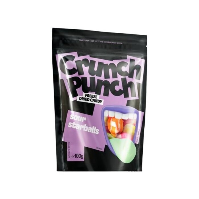 Crunch Punch Candy Crunch Punch Sour StarBalls 100gr