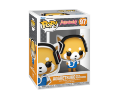 Funko Funko Sanrio 097 Aggretsuko with HeadPhones, Aggretsuko