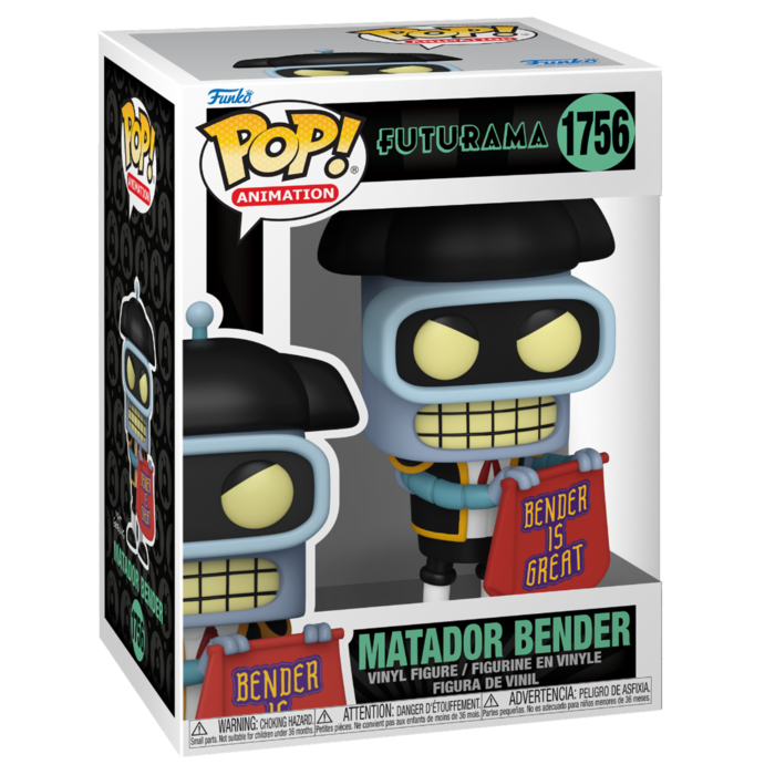 Funko Funko Animation 1756 Matador Bender, Futurama