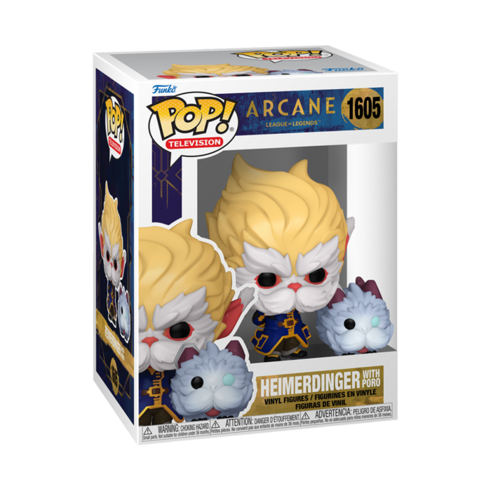 Funko Funko TV Television 1605 Heimerdinger with Poro, Arcane