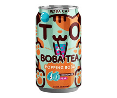 BOBA Cat Drink BoBa Cat Cantaloupe Pear Milk Tea 315ml