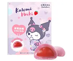 Hello Kitty Mochi Kuromi StrawBerry Box 120gr Taiwan