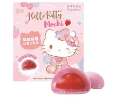 Hello Kitty Mochi Hello Kitty StrawBerry Box 120gr Taiwan