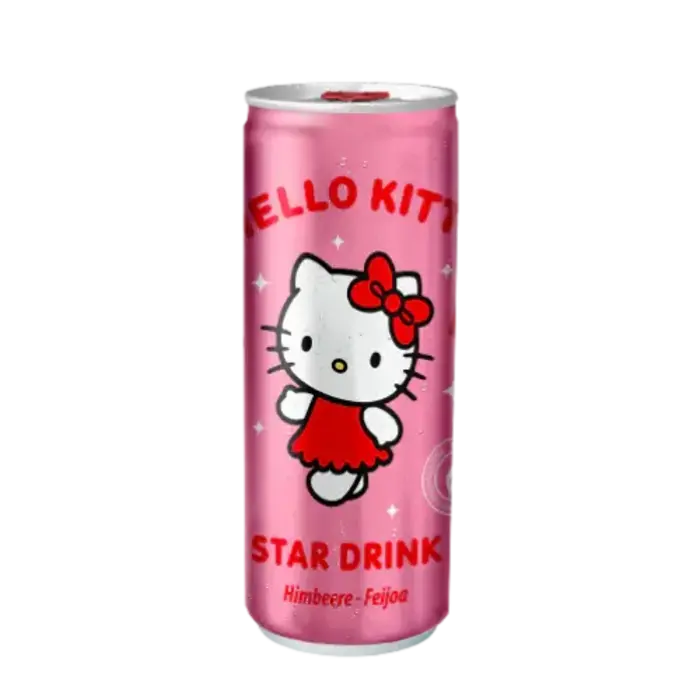 Hello Kitty Drink Hello Kitty RaspBerry-Feijoa Flavour 250ml