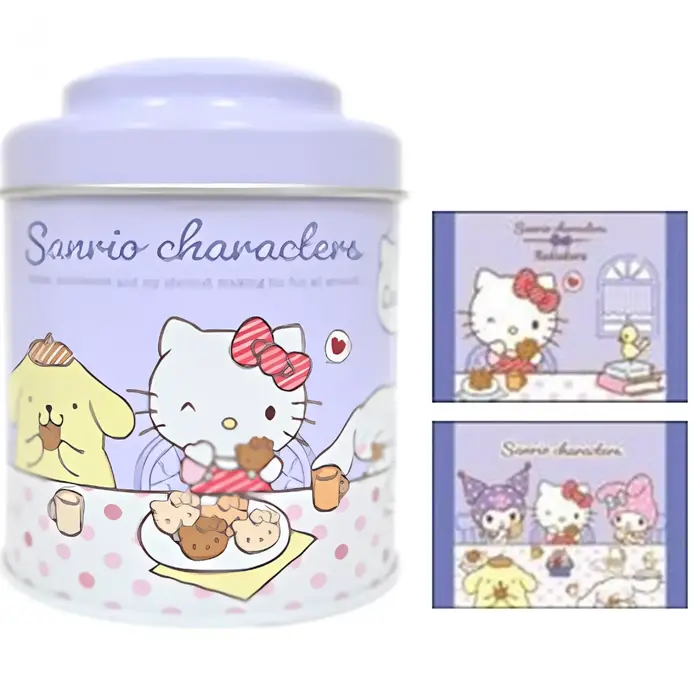 Sanrio Cookies SanRio Chocolate Tin Can 78gr Taiwan