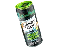 Candy Can Drink Rick & Morty Green Mix Sour Apple #6 330ml Zero Sugar