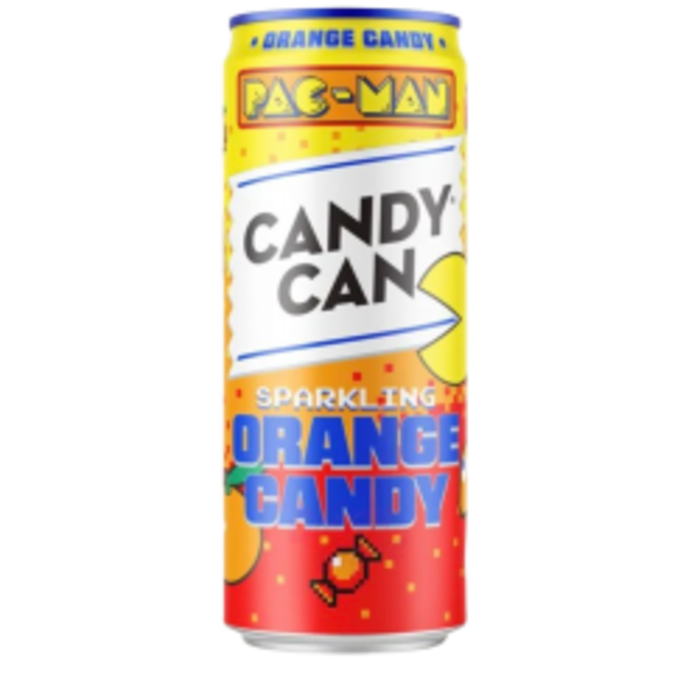 Candy Can Drink Pac-Man, Orange Candy 330ml