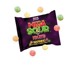 Barnetts Candy Mega Sour Fruits 104gr