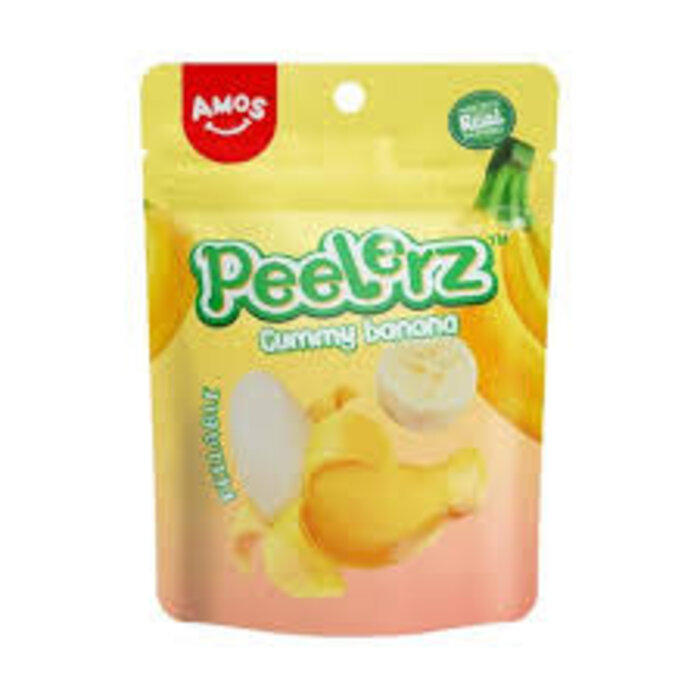 Amos Candy Peelerz Gummy Banana 65gr