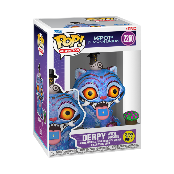 Funko Funko Animation 2260 Derpy with Sussie GitD Glow in the Dark, KPOP Demon Hunters