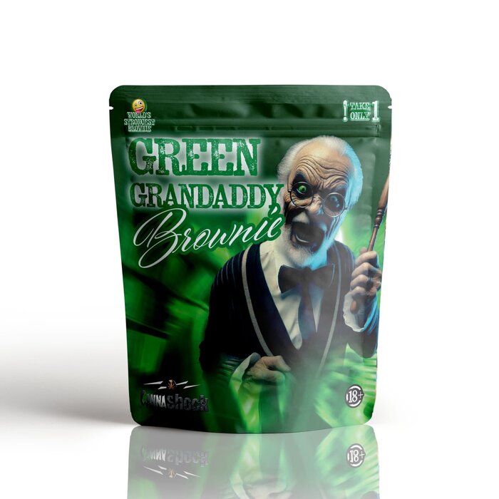 CannaShock Chocolate CannaShock Brownie,  Green GranDaddy 80gr