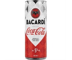Coca-Cola Drink Bacardi Coca-Cola 250ml