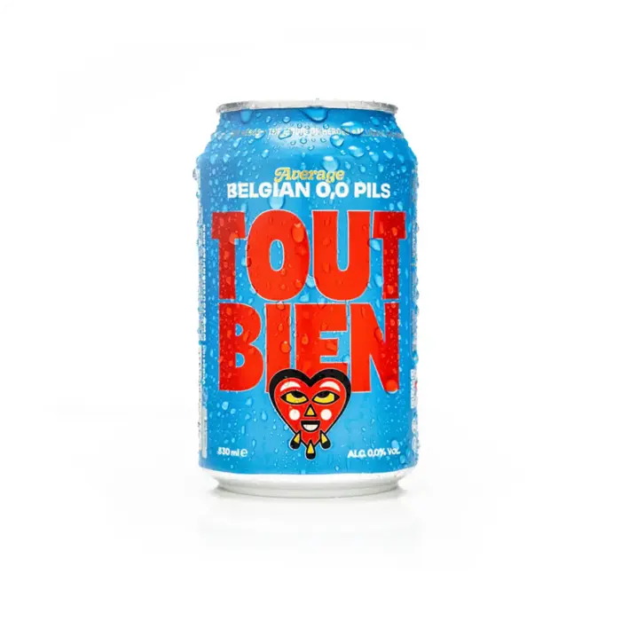 Tout Bien Drink Tout Bien Zero 0% 330ml Belgian Pils