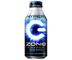 Zone Energy Drink Hyper Zone Energy Zero Sugar 400ml Japan