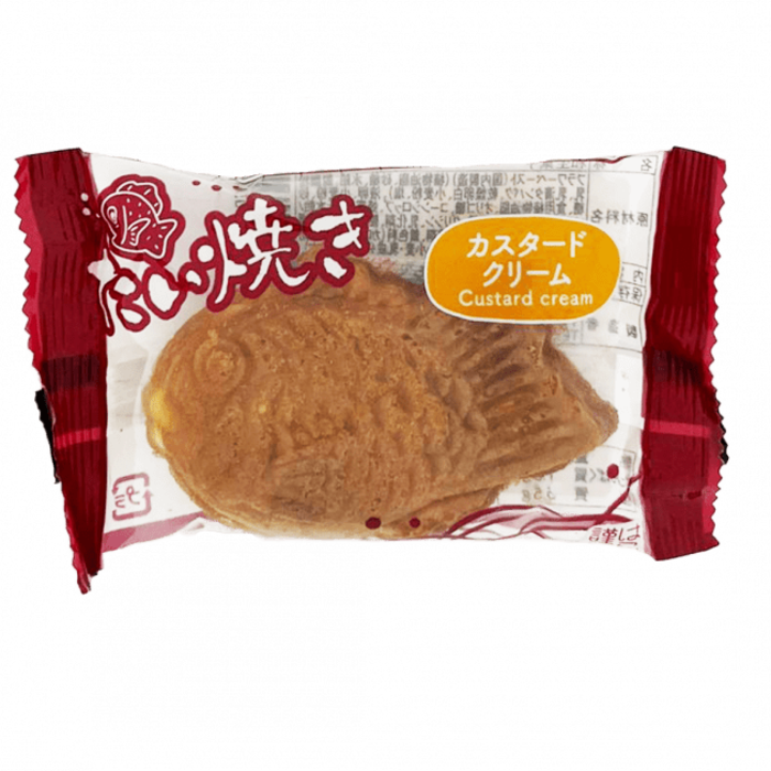 Haraya TaiYaki Cookies Haraya Taiyaki Custard 1 Piece 30gr Japan