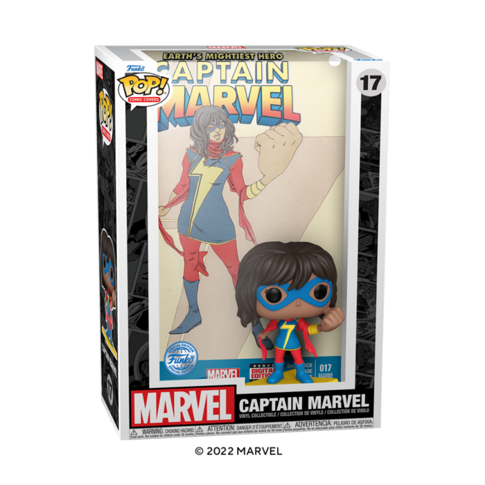 Funko Funko Comic Covers 17 Captain Marvel Kamala Khan Marvel