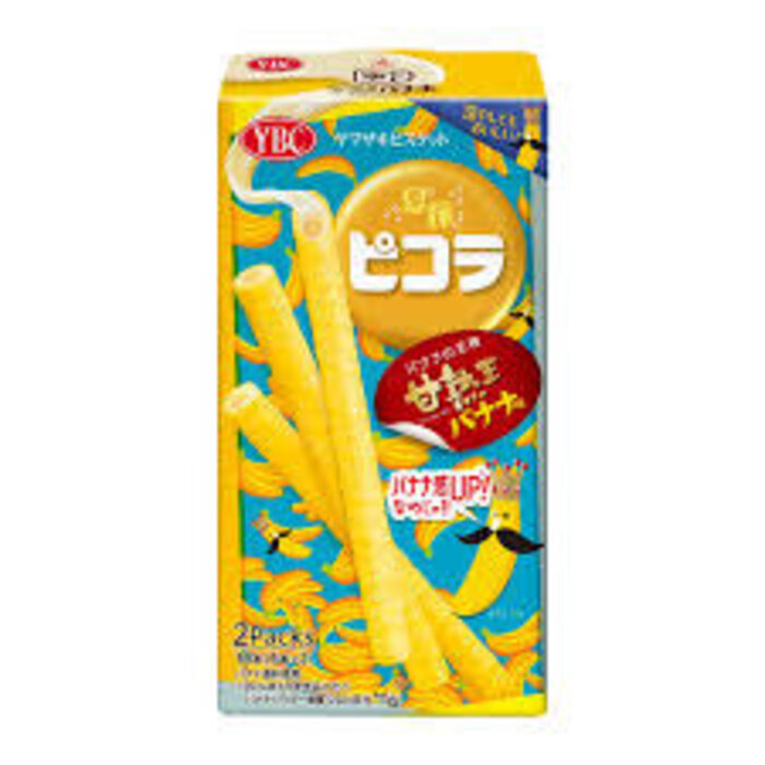 YamaZaki Cookies Picola Banana Wafer Roll 49gr Japan