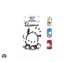Sanrio Drinks SanRio HIGH UP Pochacco Japanse Ramune Sparkling Water 330ml