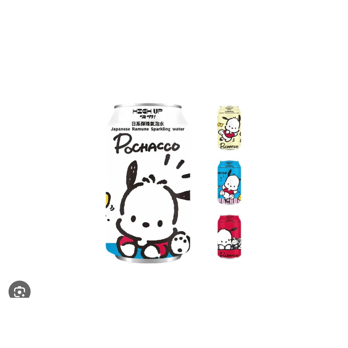 Sanrio Drinks SanRio HIGH UP Pochacco Japanse Ramune Sparkling Water 330ml