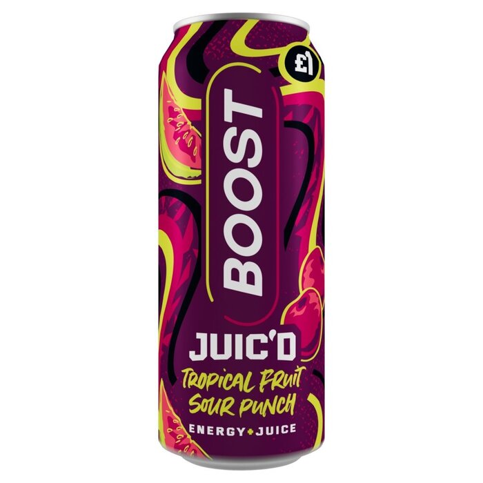 Boost Drink Boost Juic’D Tropical Fruit Sour Punch 500ml