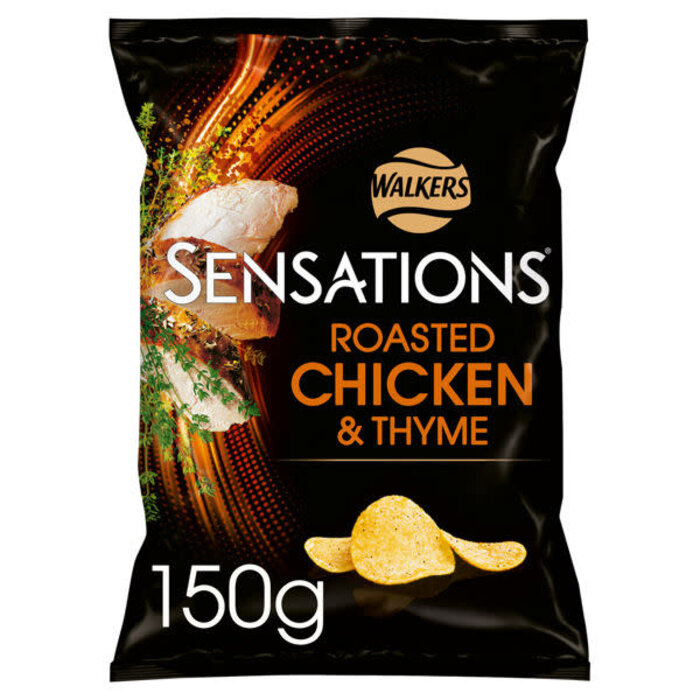 Walkers Chips Walkers Sensations Crisps Roasted Chicken & Thyme 150gr