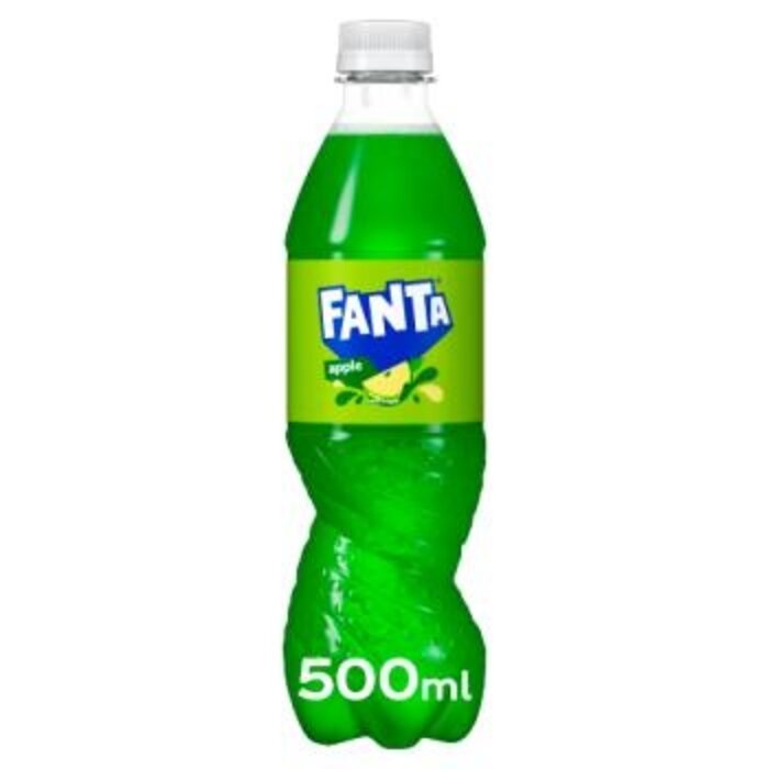 Fanta Drink Fanta Apple Zero Sugar 500ml