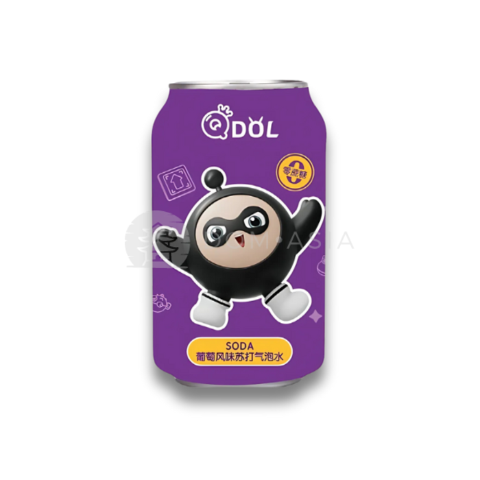 QDOL Drink QDOL Egg Party Grape Flavor Sparkling 330ml China