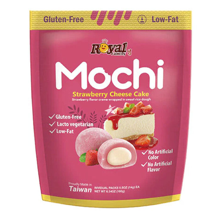 Royal Family Mochi Royal Family StrawBerry CheeseCake 180gr Taiwan