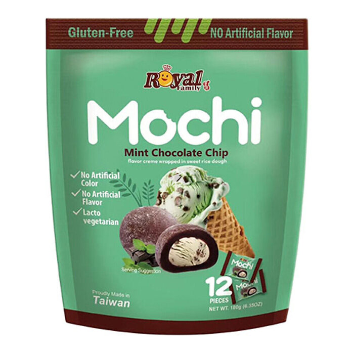 Royal Family Mochi Royal Family Mint Chocolate Chip 180gr Taiwan