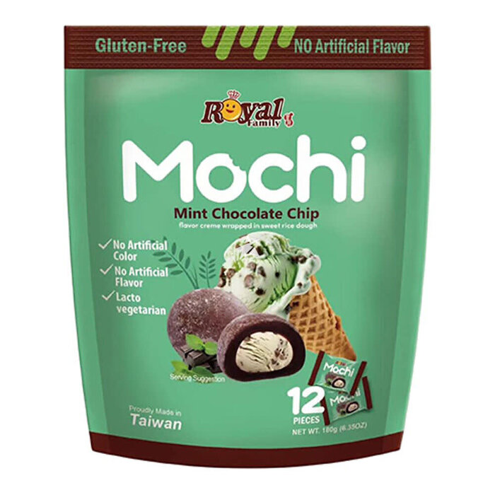 Royal Family Mochi Royal Family Mint Chocolate Chip 180gr Taiwan