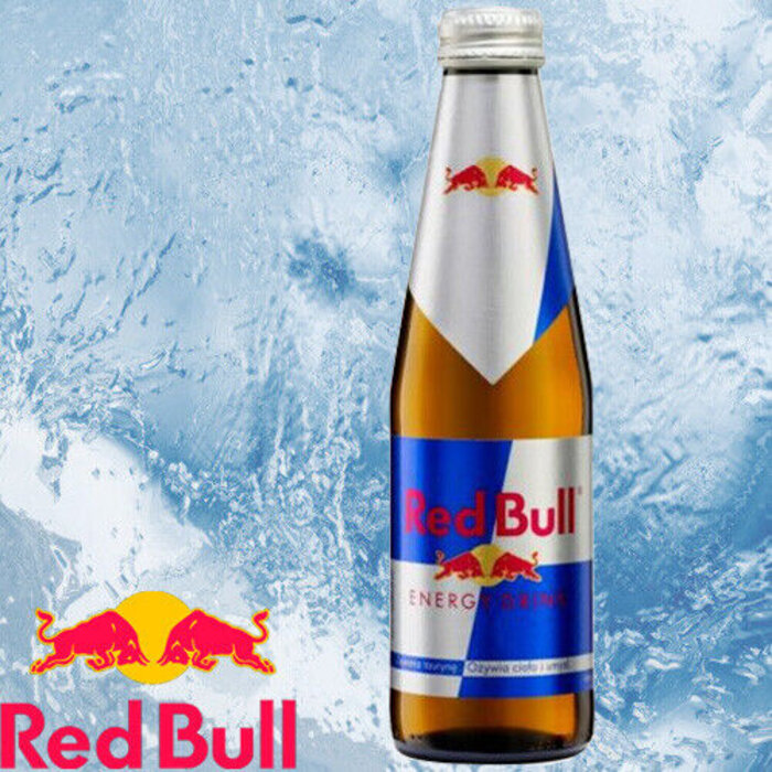 Red Bull Drink Red Bull Regular Glas Bottle 250ml