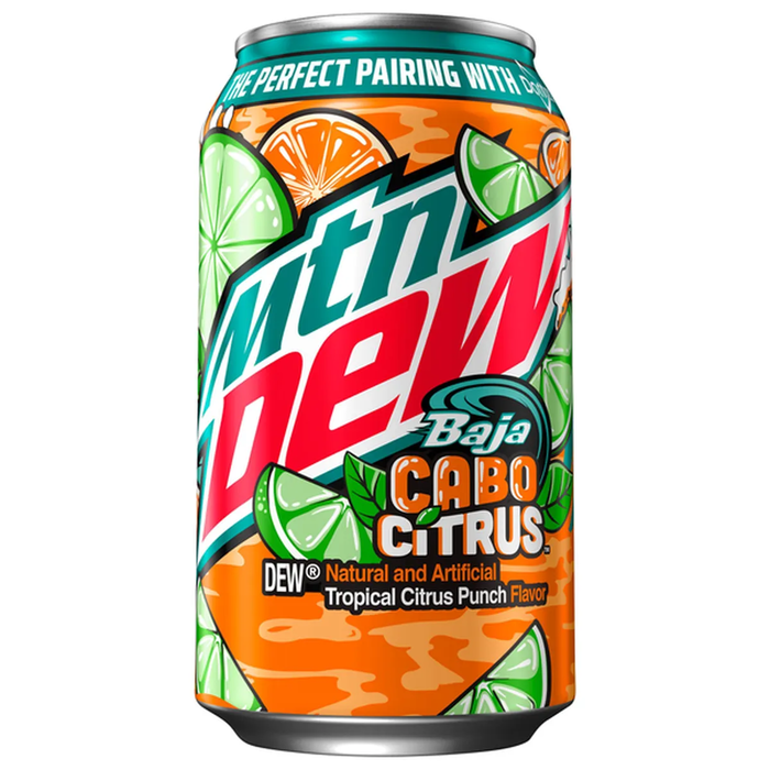 Mountain Dew Drink Mountain Dew Cabo Citrus 355ml